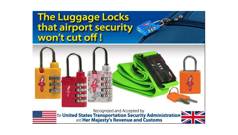 TSA Travel Locks By Safe Skies - CL528