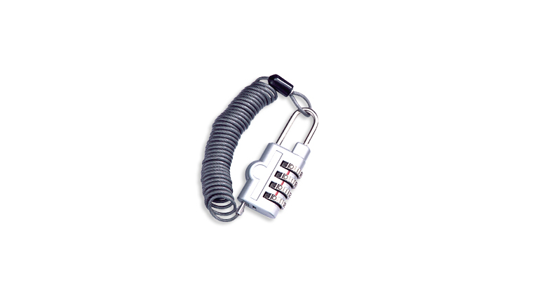 Curled Cable Lock - CH858