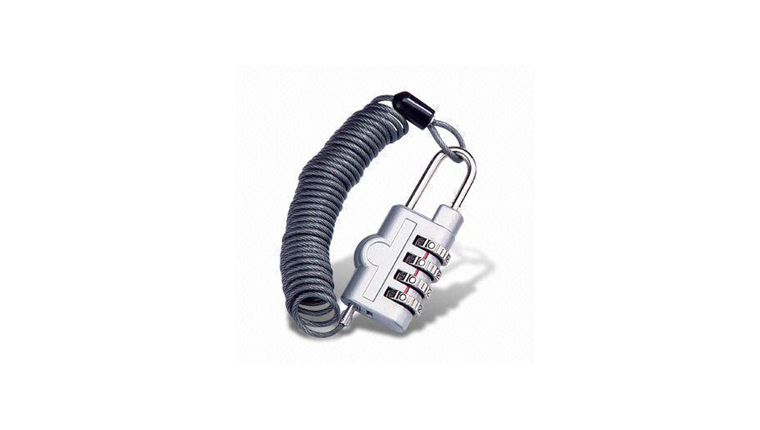 Curled Cable Lock - CH858