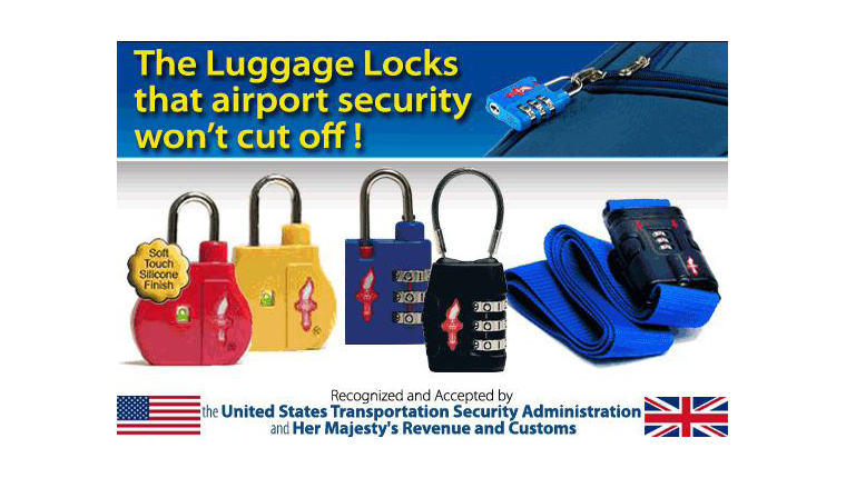 TSA Travel Locks By Safe Skies - CL528 G/B
